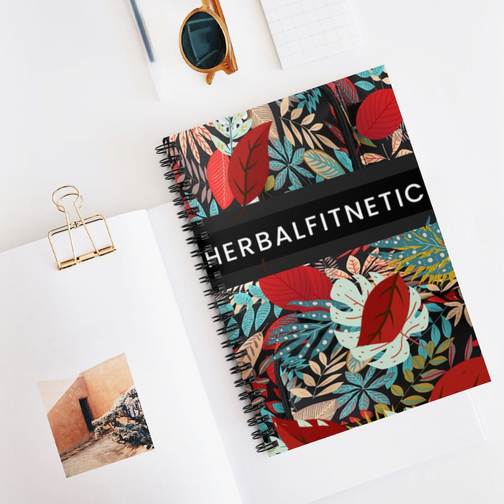 Tropical Spiral Notebook - Ruled Line
