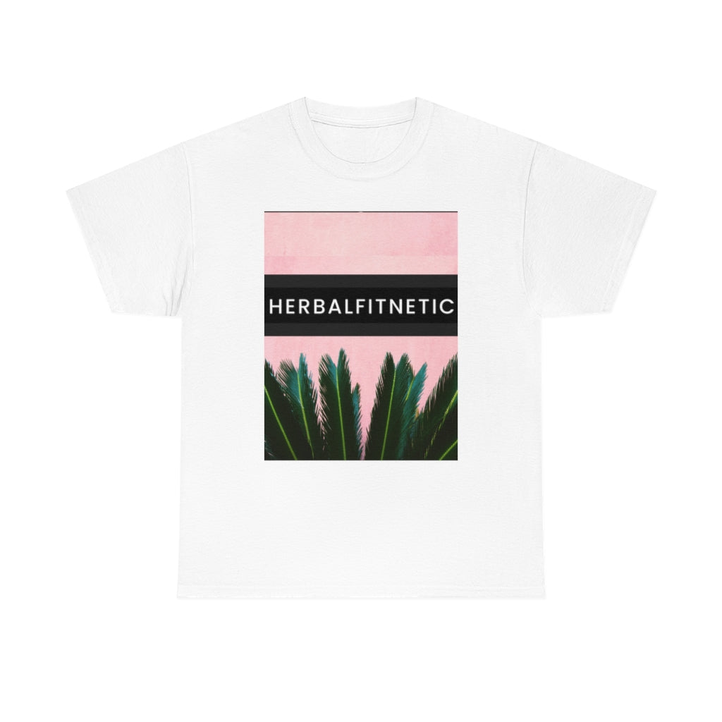 HFN Pnk Tropical Unisex Heavy Cotton Tee
