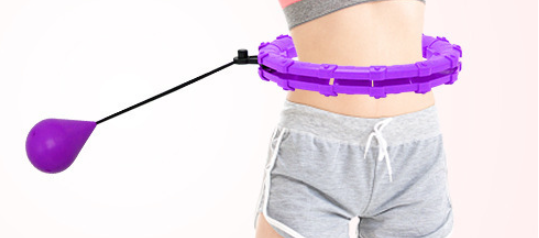 Adjustable Fitness Weighted Hoop