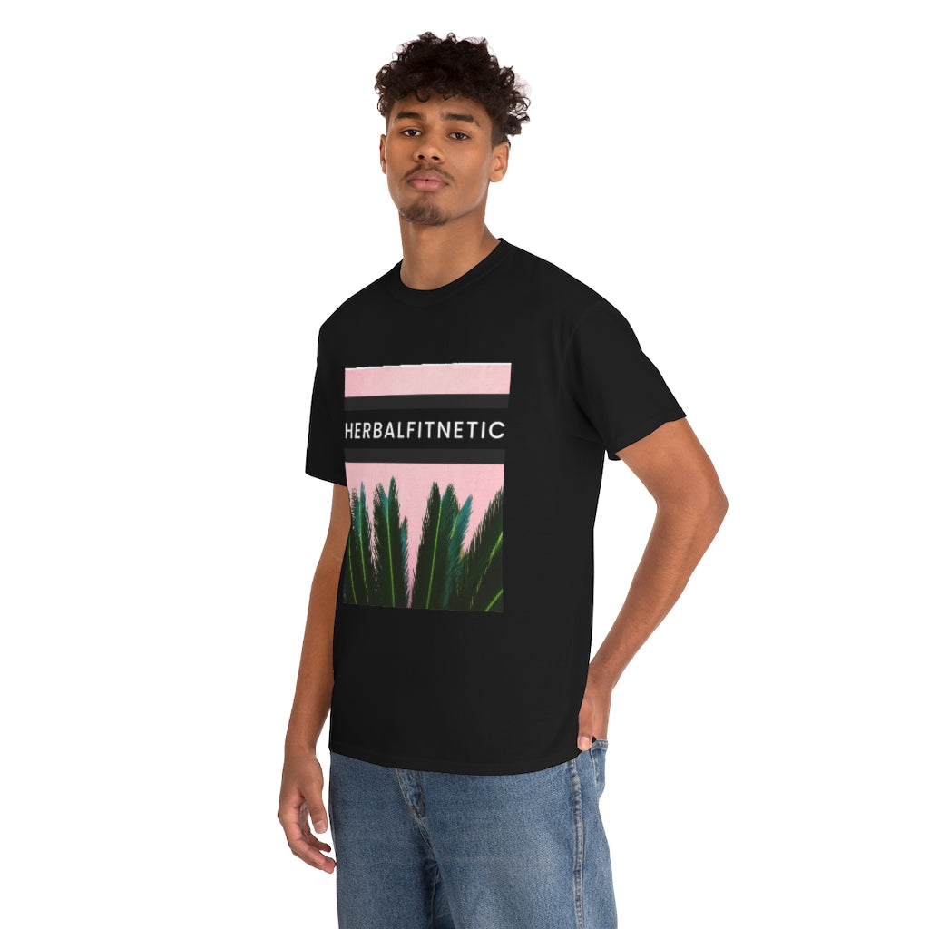 HFN Pnk Tropical Unisex Heavy Cotton Tee