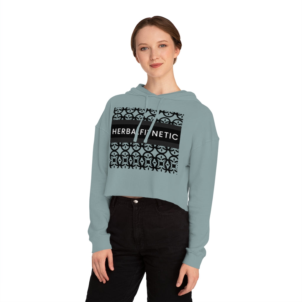 Herbalfitnetic Women’s Cropped Hooded Sweatshirt