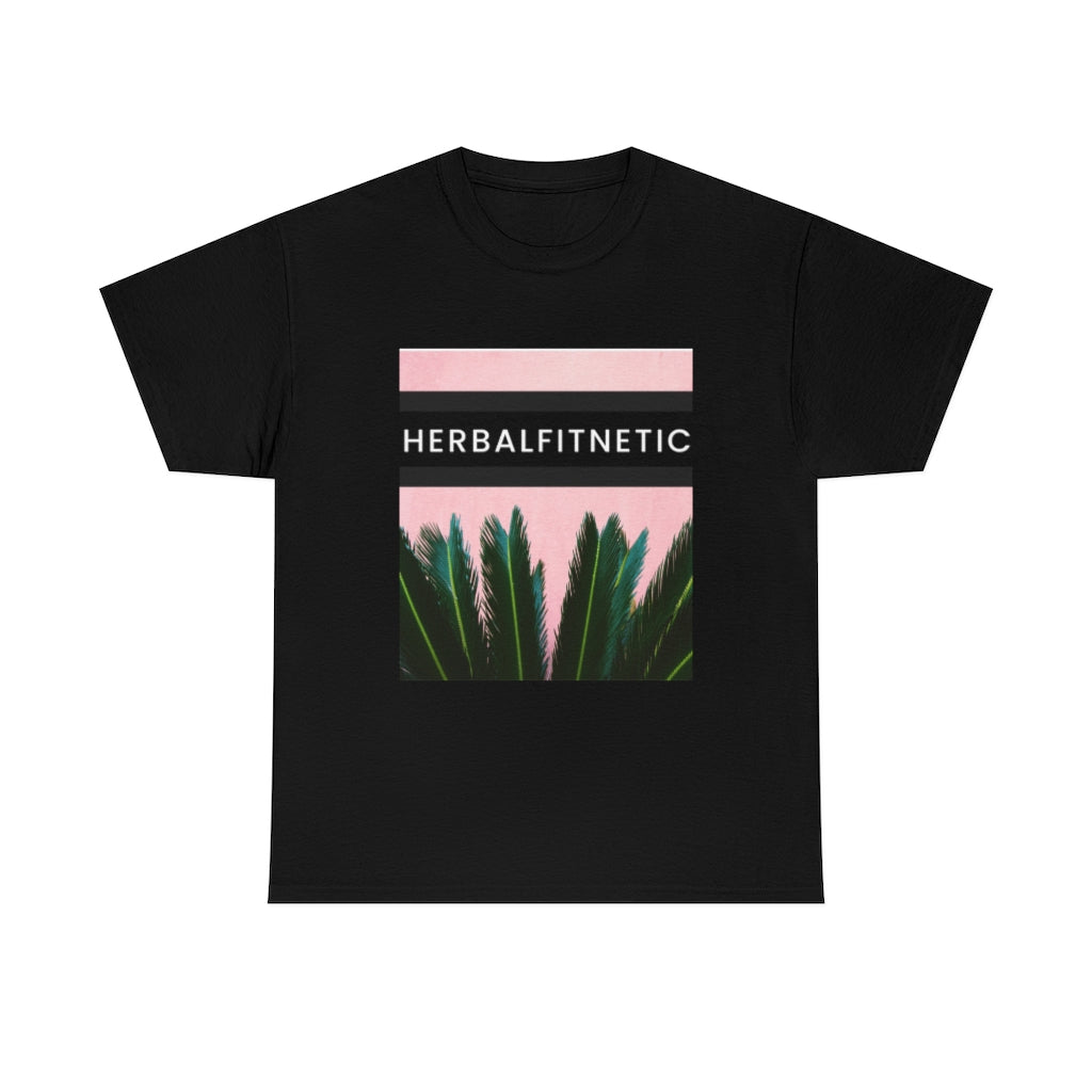 HFN Pnk Tropical Unisex Heavy Cotton Tee