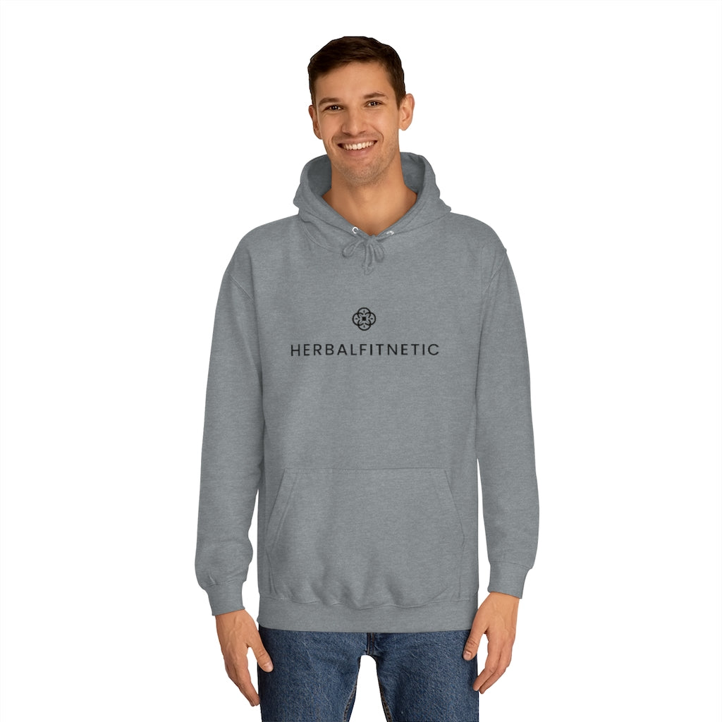 Herbalfitnetic Classic Logo Unisex College Hoodie