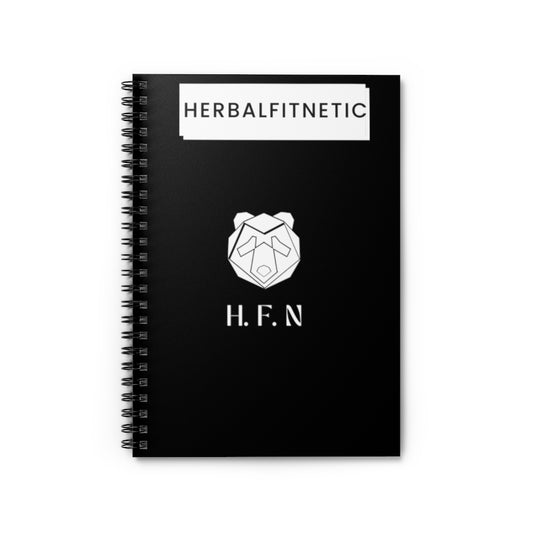 HFN Ruled Panda Spiral Notebook - Ruled Line