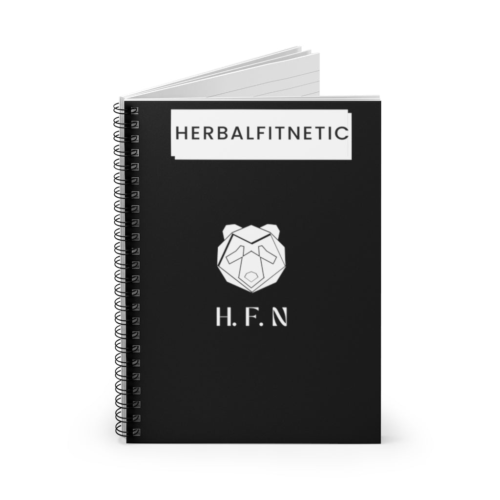 HFN Ruled Panda Spiral Notebook - Ruled Line