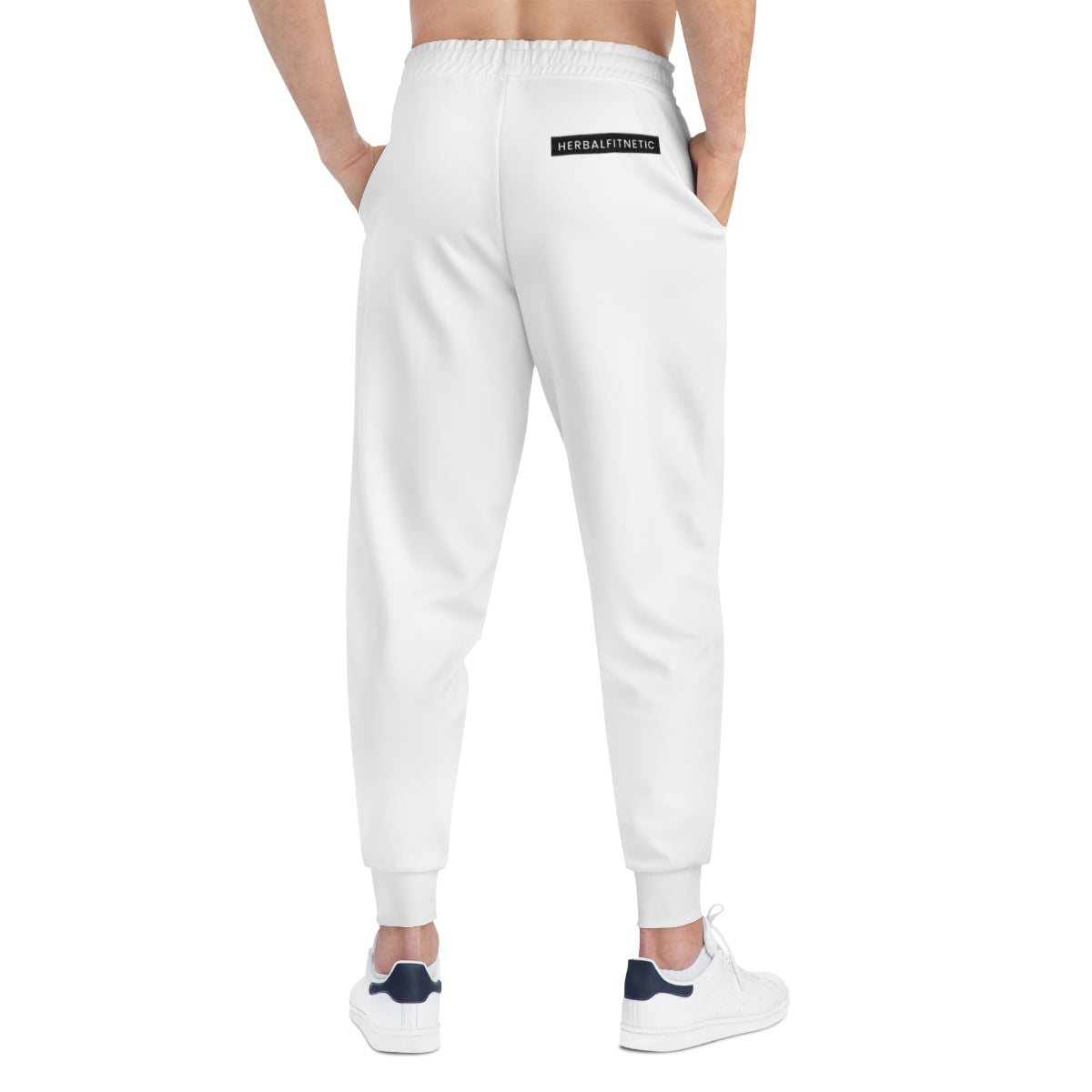 HFN White Athletic Joggers